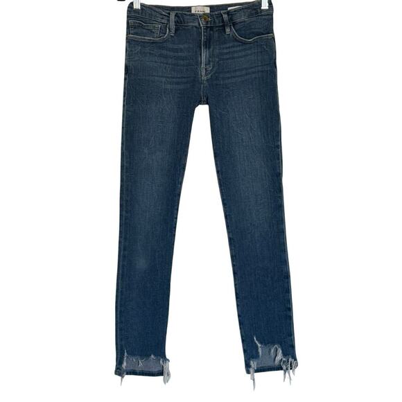 FRAME Women’s Le Skinny de Jeanne Van Ness Chew Size 27 - Picture 2 of 10